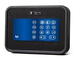 Visonic Wireless Remote TouchScreen Keypad with Proximity Reader (Black)