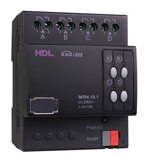 HDL KNX 4-Channel 10A Switch Actuator